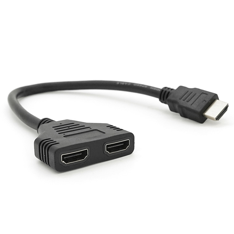 Спліттер VOLTRONIC HDMI - 2HDMI 0.3м Black