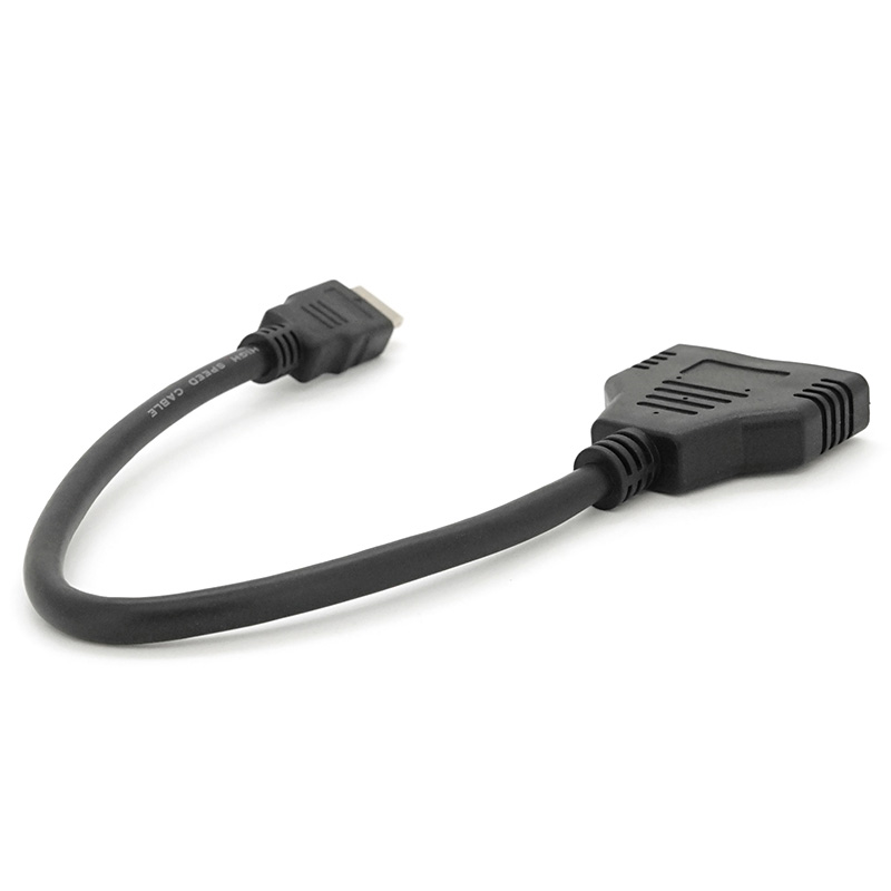 Спліттер VOLTRONIC HDMI - 2HDMI 0.3м Black
