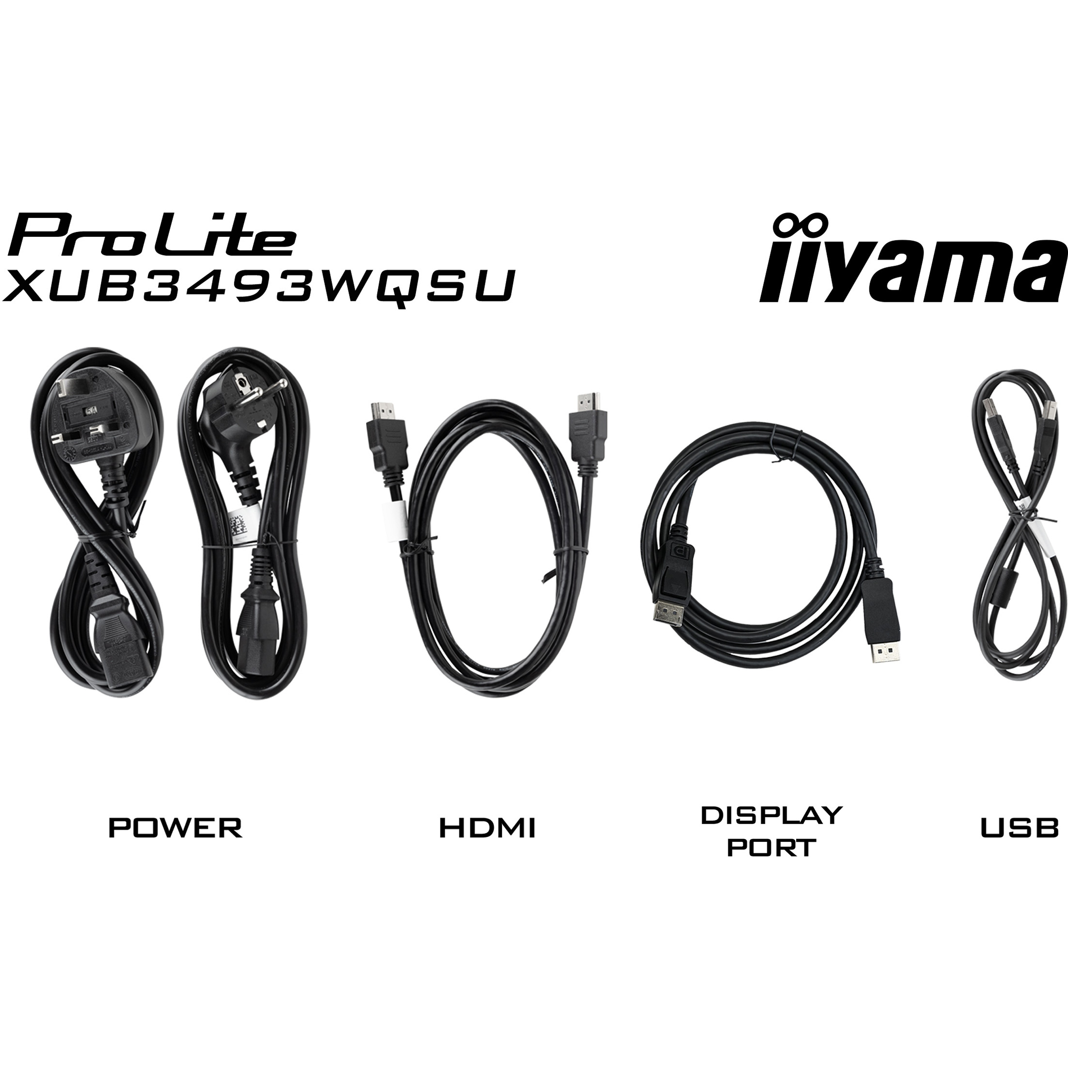Монітор 34" IIYAMA ProLite XUB3493WQSU-B6
