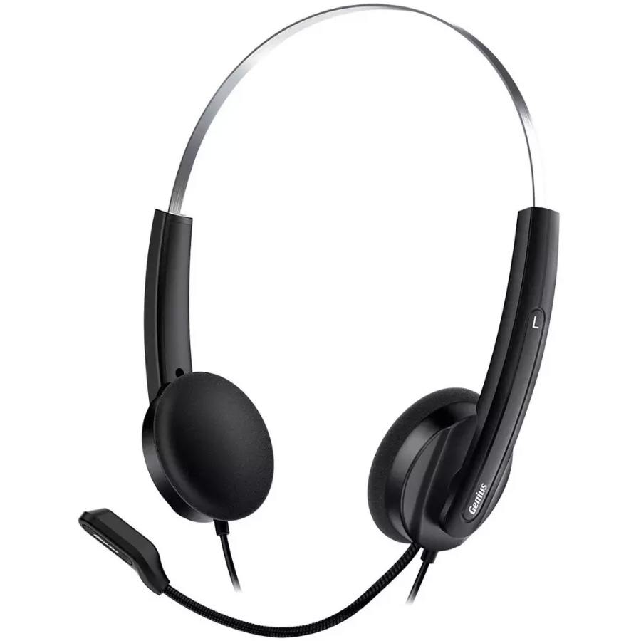 Навушники GENIUS HS-220U USB-A Black (31710020402)