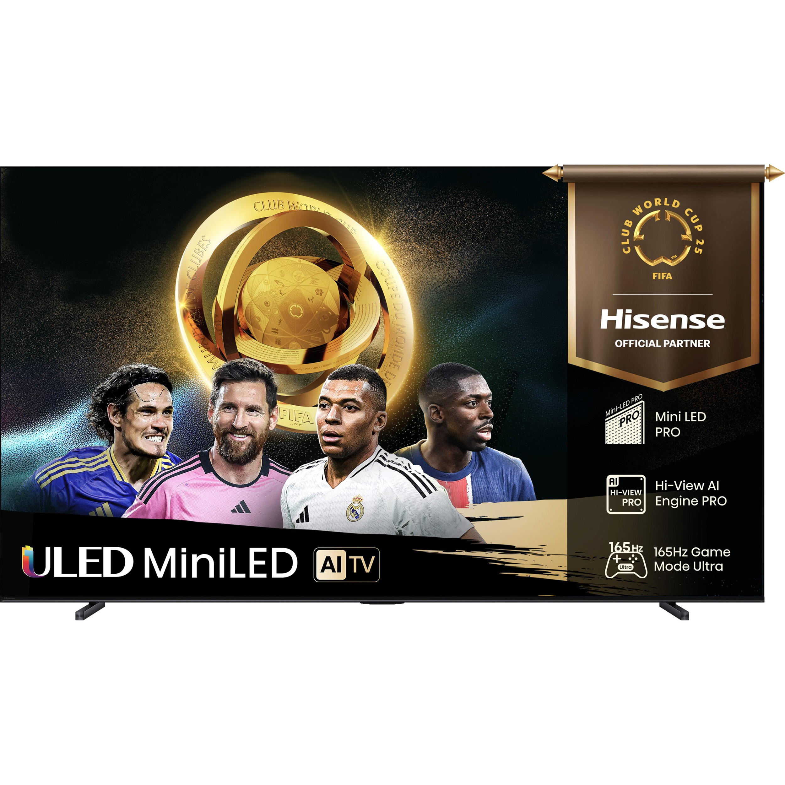 Телевізор HISENSE 100" ULED MiniLED 4K 100U7Q PRO (20016138)