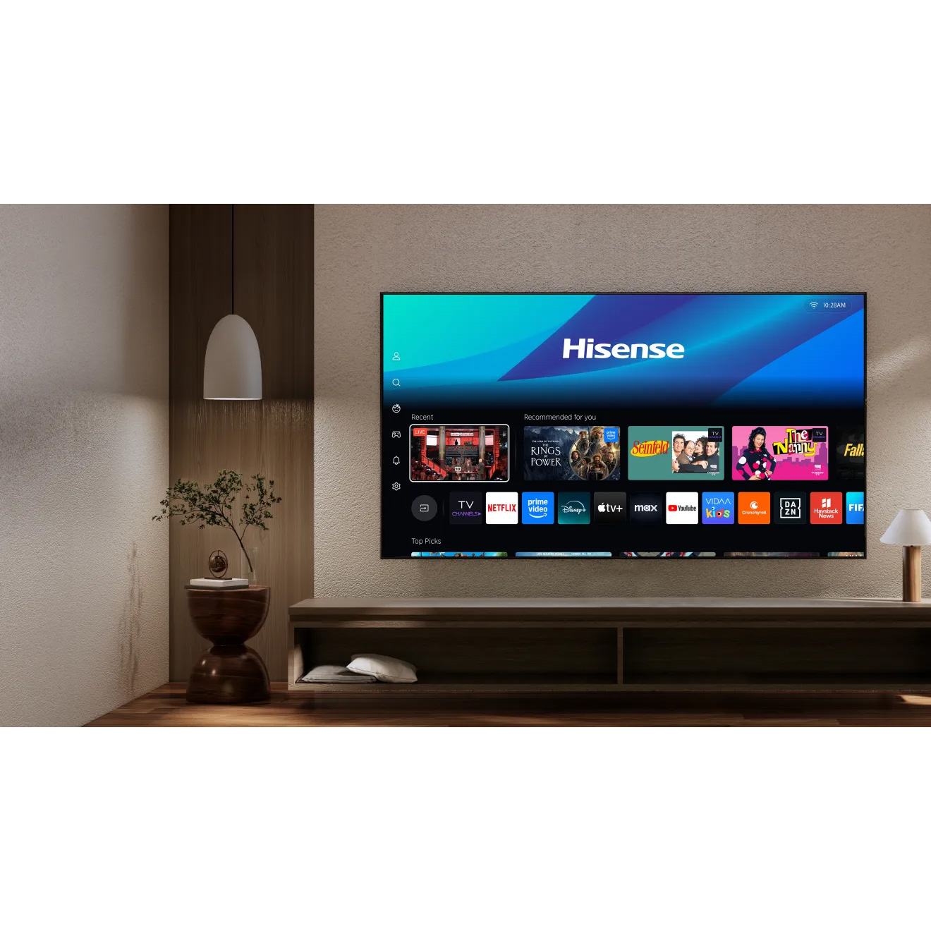 Телевізор HISENSE 100" ULED MiniLED 4K 100U7Q PRO (20016138)