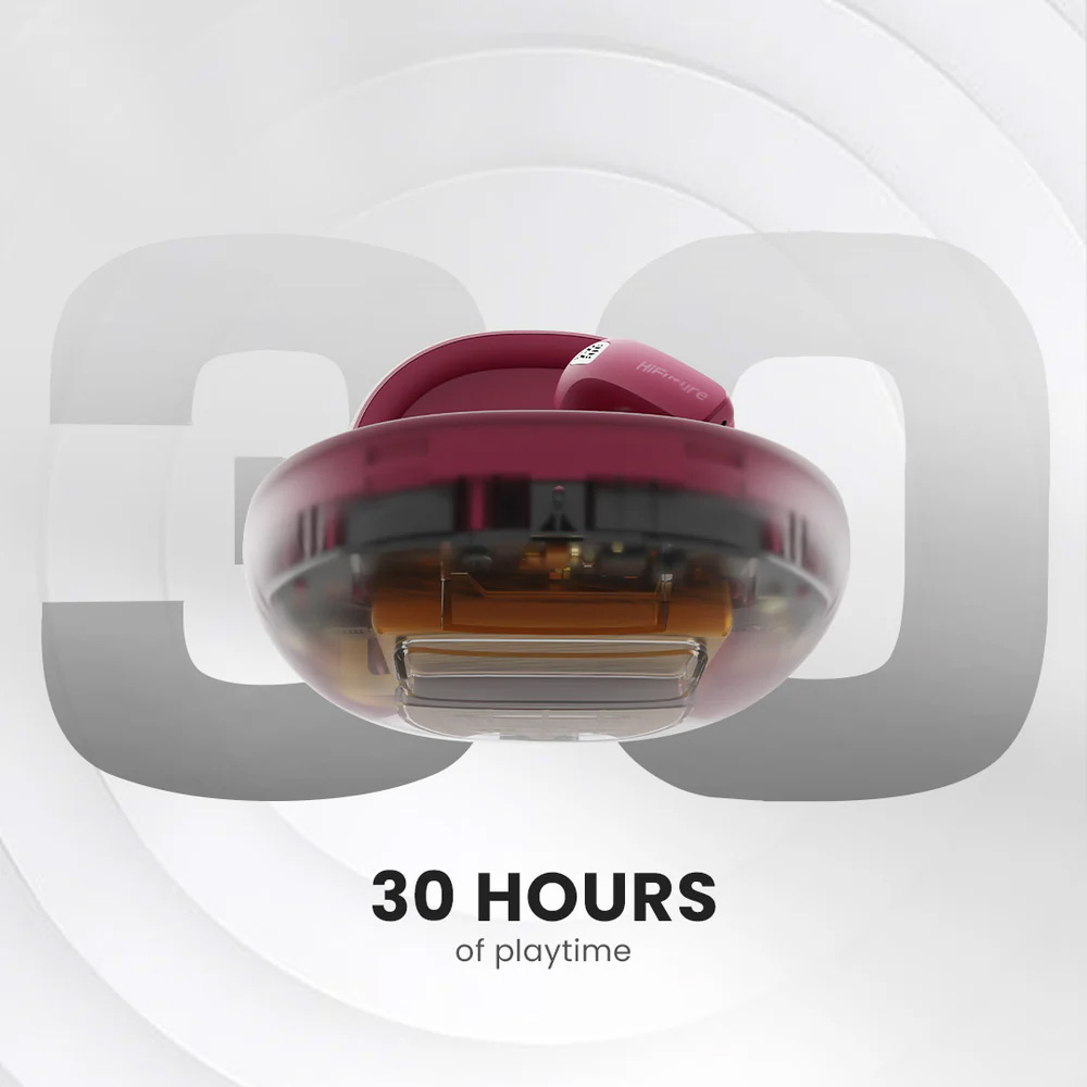 Навушники HIFUTURE FlyBuds4 Berry Red