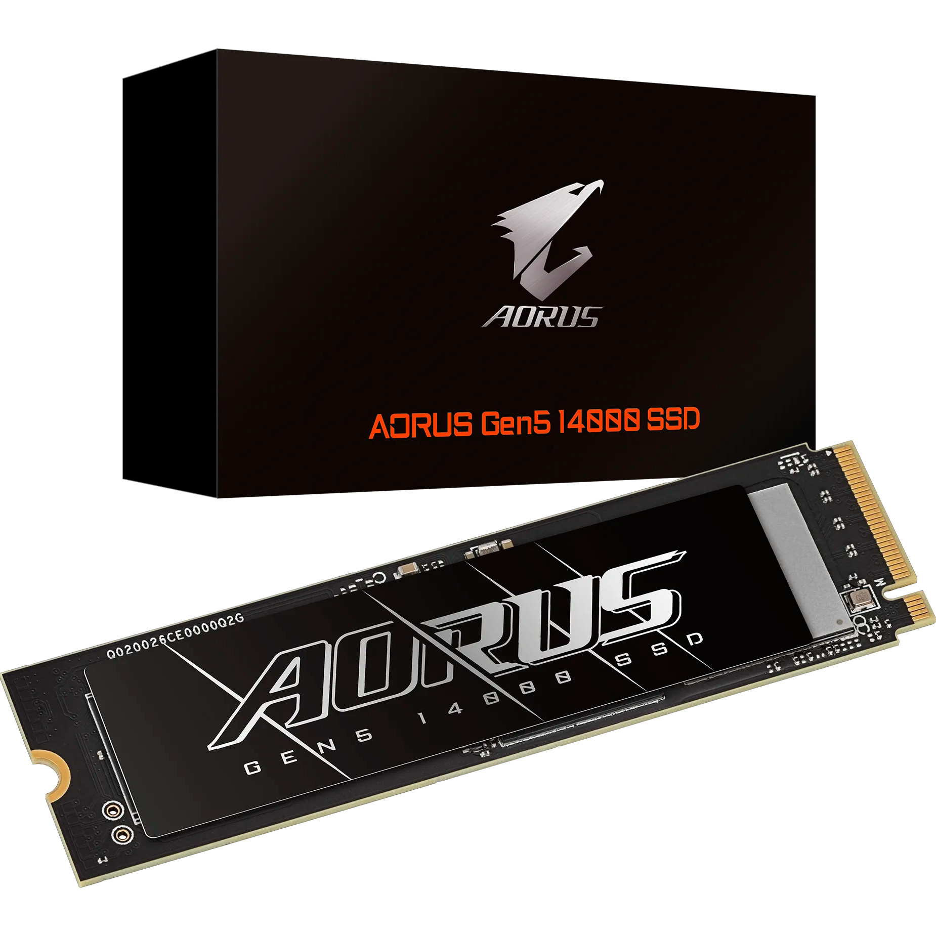 SSD диск Gigabyte AORUS Gen5 14000 4TB M.2 NVMe (AG514K4TB)