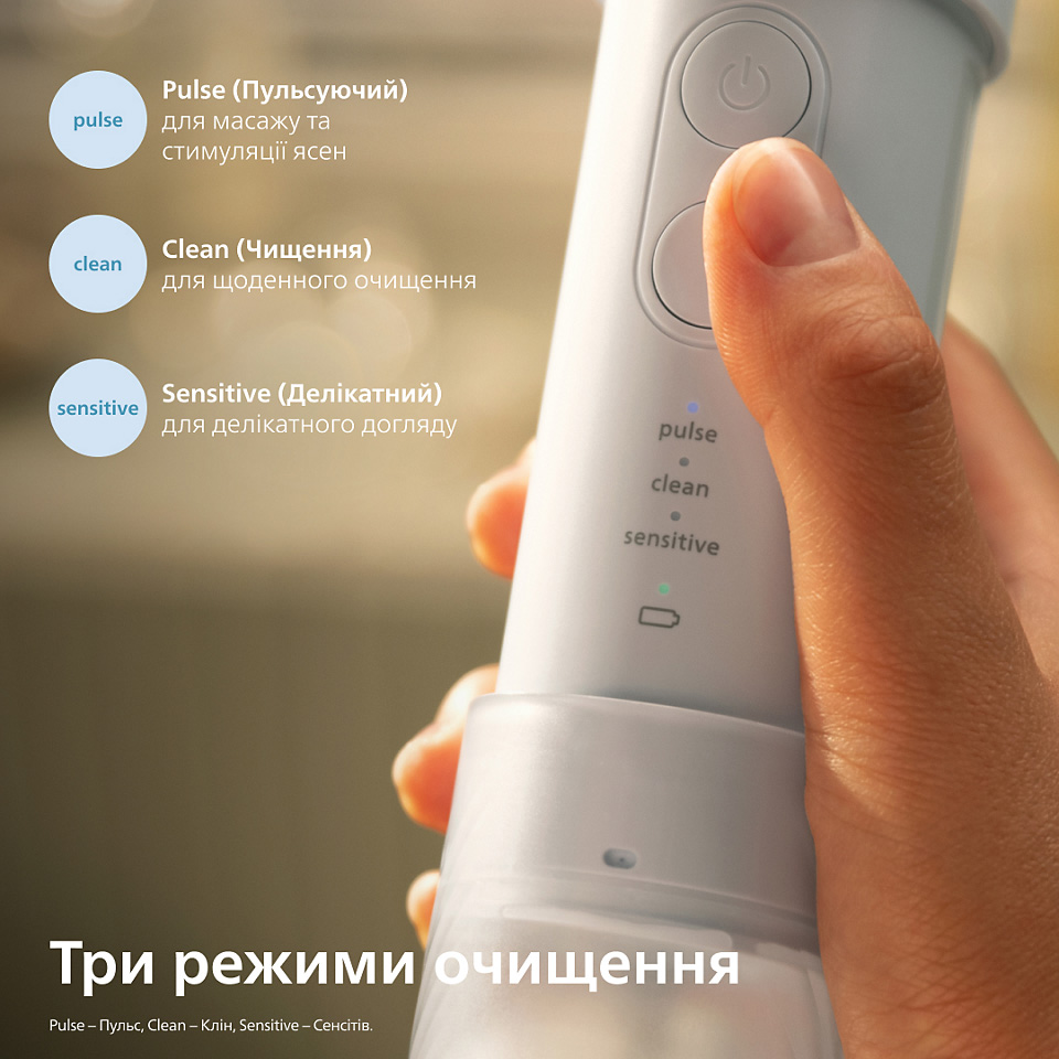 Ирригатор PHILIPS Sonicare 1000 Series Blue (HX3333/24)