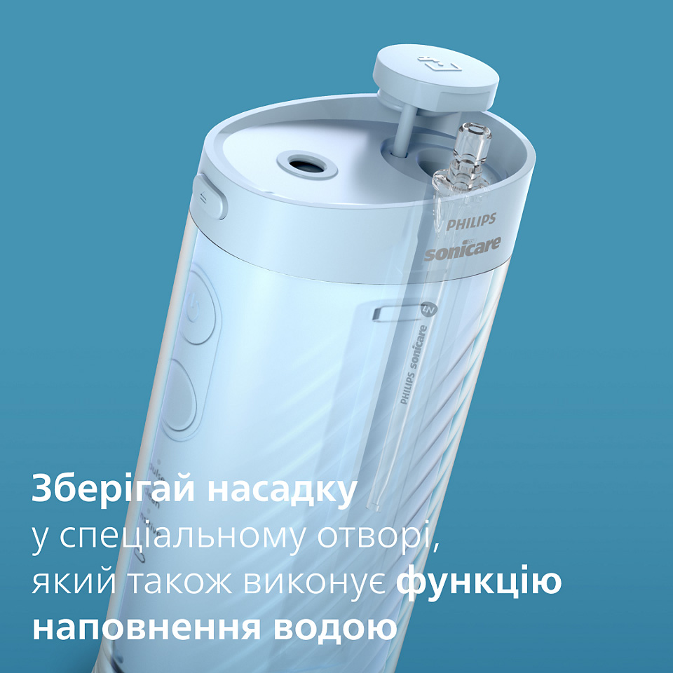 Ирригатор PHILIPS Sonicare 1000 Series Blue (HX3333/24)