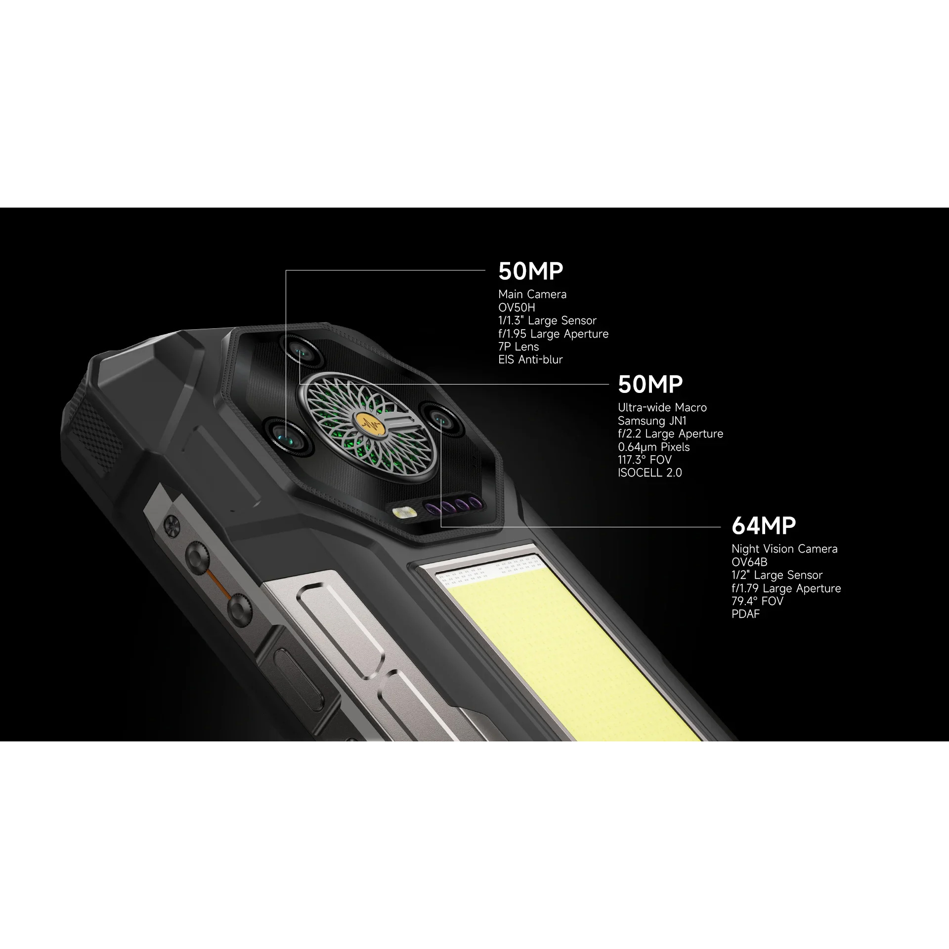 Смартфон ULEFONE Armor 33 12/512GB Phantom Black