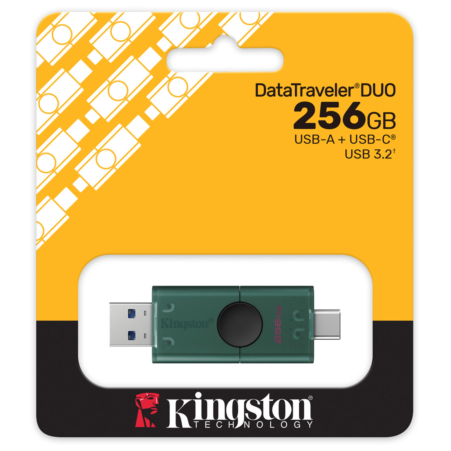 Флешка 256GB KINGSTON DataTraveler Duo G2 USB 3.2 Type-C/USB-A (DTDEG2/256GB)