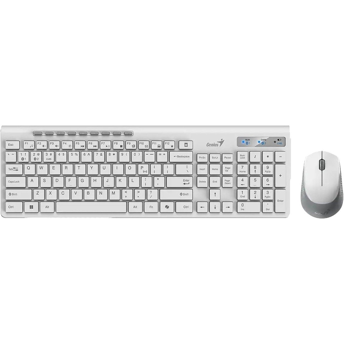 Комплект бездротовий GENIUS SlimStar 8230 White (31340015423)