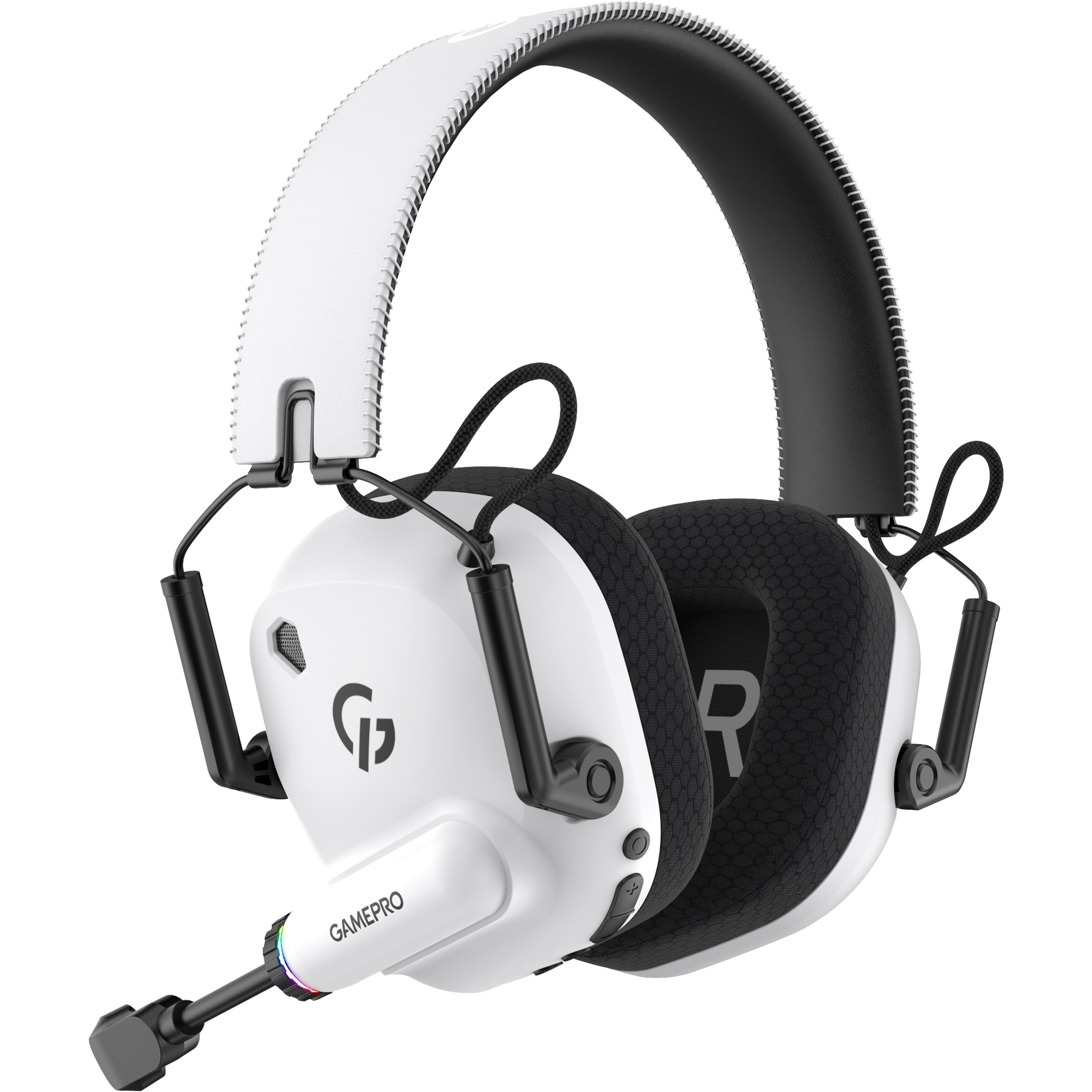 Навушники геймерскі GAMEPRO Genesis Mercury Pro White (HSW120W)