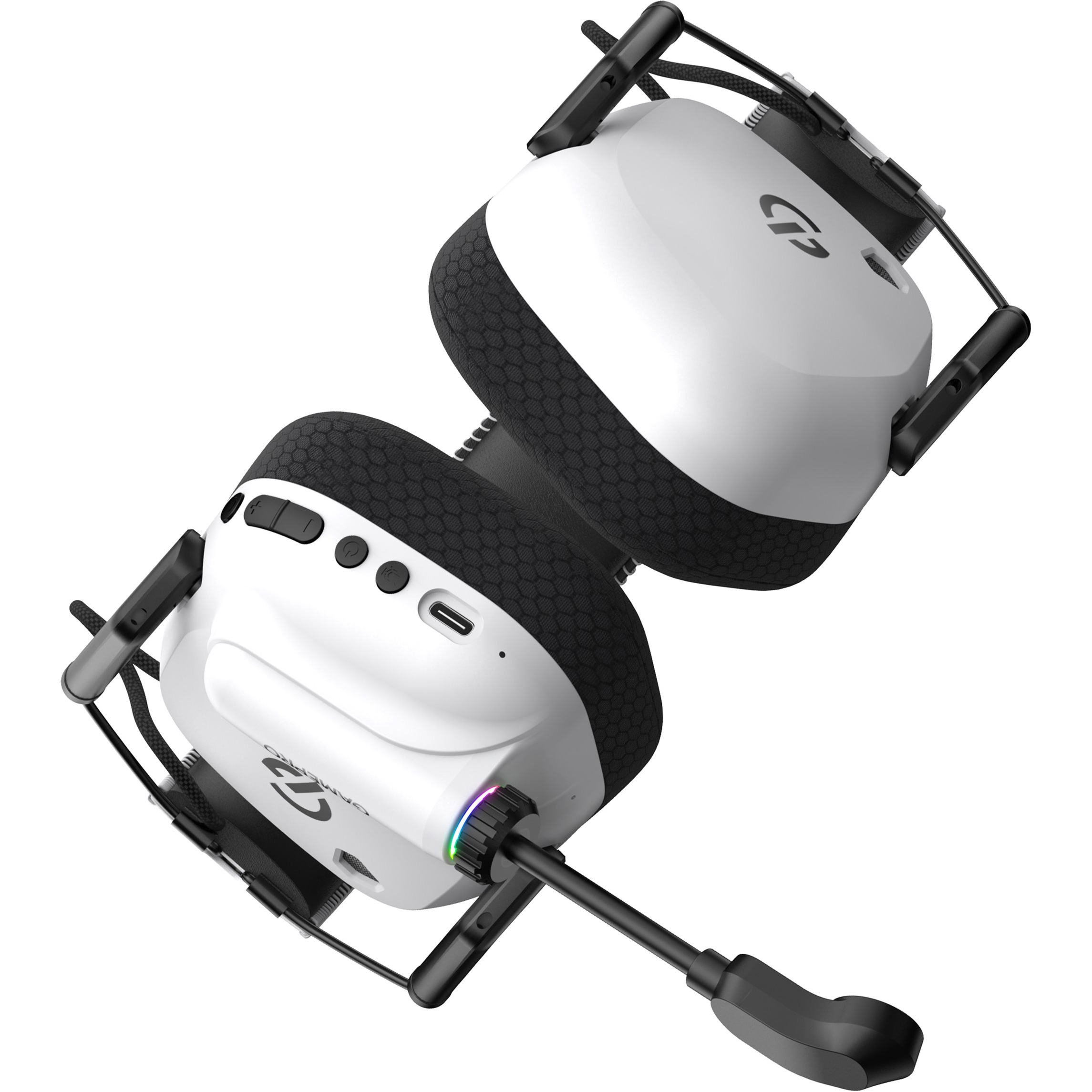 Навушники геймерскі GAMEPRO Genesis Mercury Pro White (HSW120W)