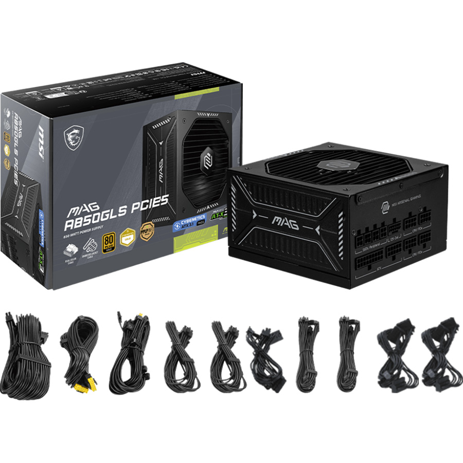 Блок живлення 850W MSI MAG A850GLS PCIE5