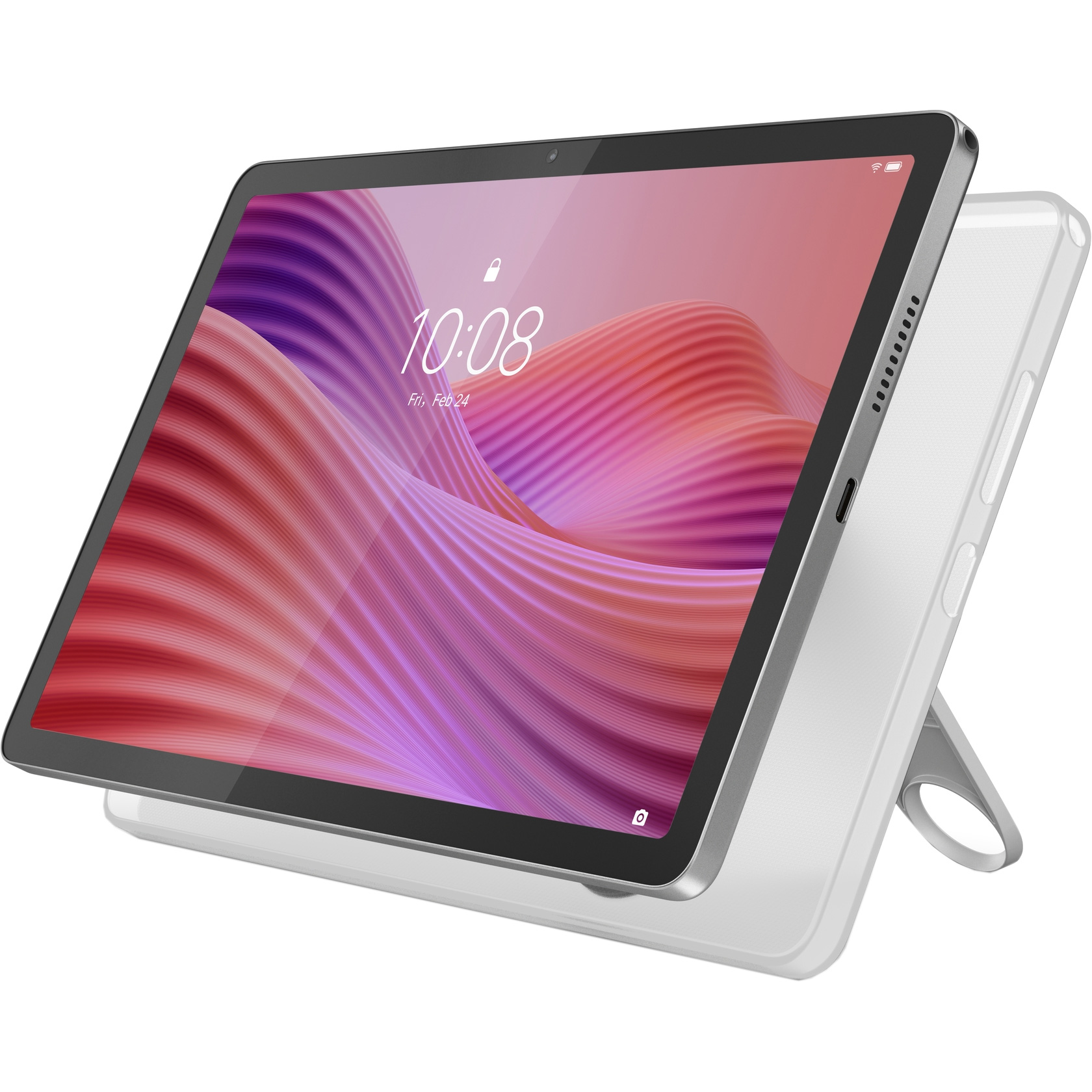 Планшет LENOVO Tab LTE w/Clear Case 8/128GB Luna Gray (ZAEJ0181UA)