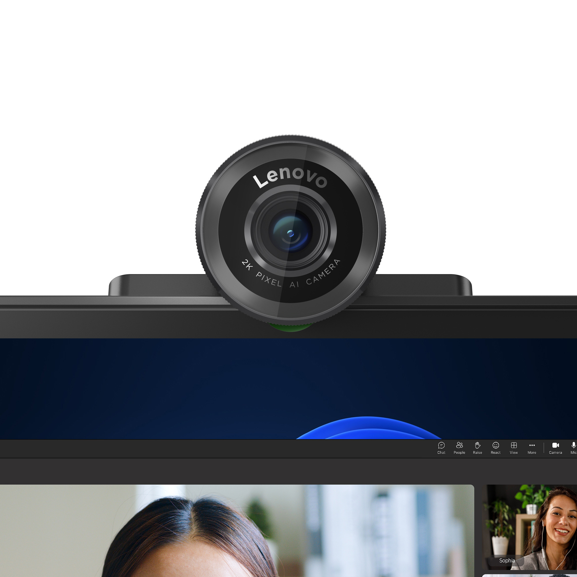 Веб-камера LENOVO QHD Webcam (4XC1Q25245)