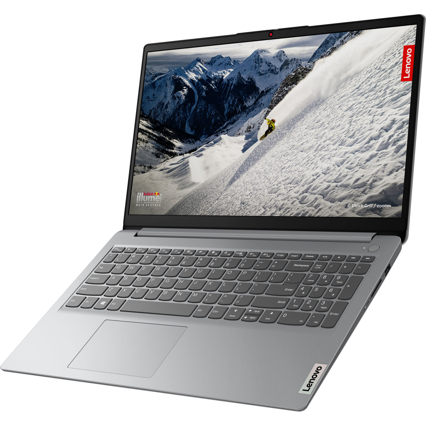 Ноутбук LENOVO IdeaPad 1 15AMN7 Cloud Gray (82VG00XBRA)