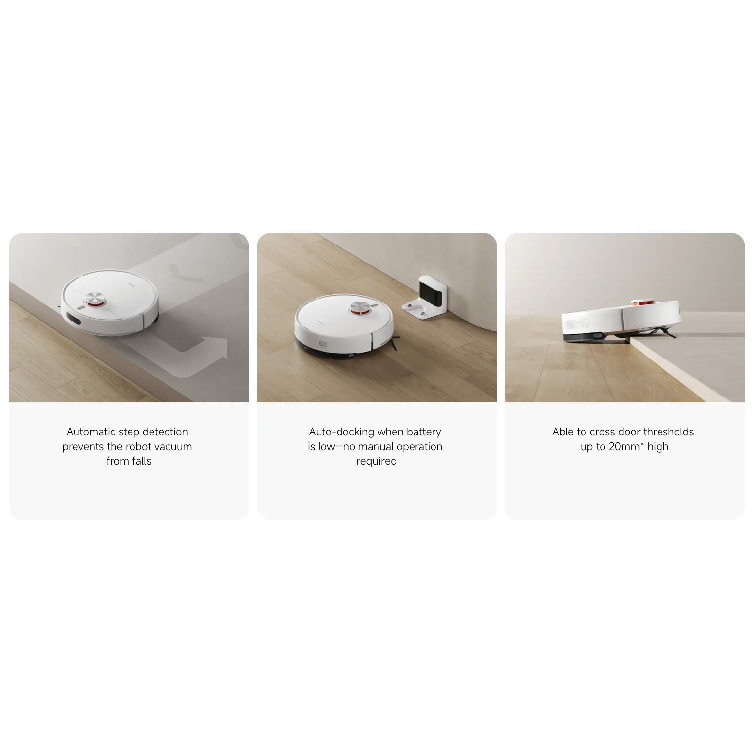 Робот-пылесос XIAOMI Robot Vacuum S40 White (BHR084AEU)
