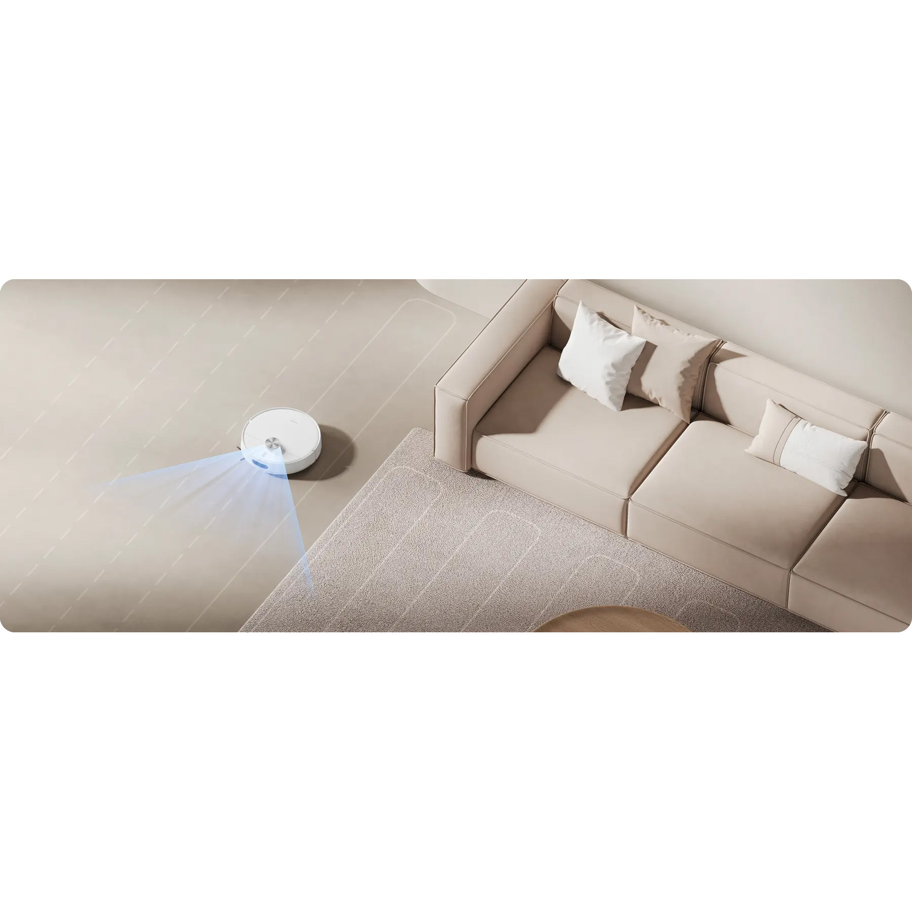 Робот-пылесос XIAOMI Robot Vacuum S40 White (BHR084AEU)
