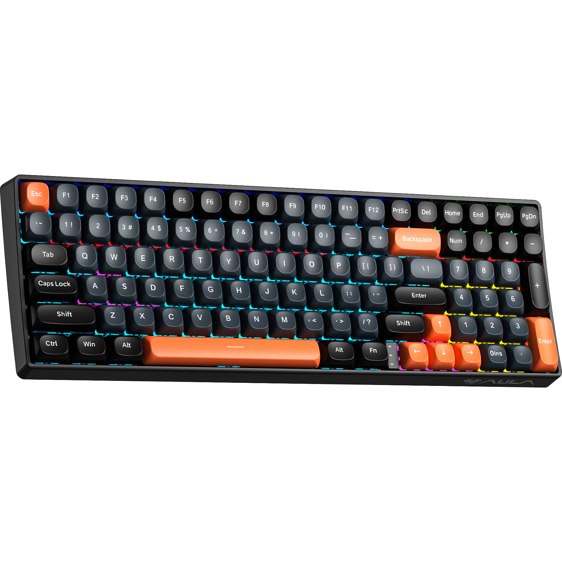 Клавіатура AULA S100 Brown Switch USB UA Black (6948391203157)