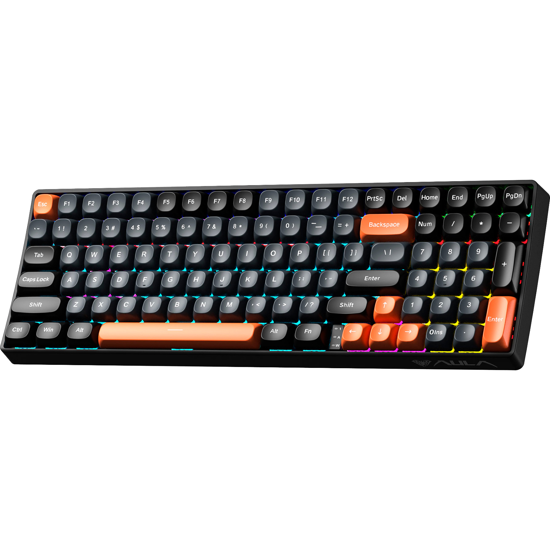 Клавіатура AULA S100 Brown Switch USB UA Black (6948391203157)