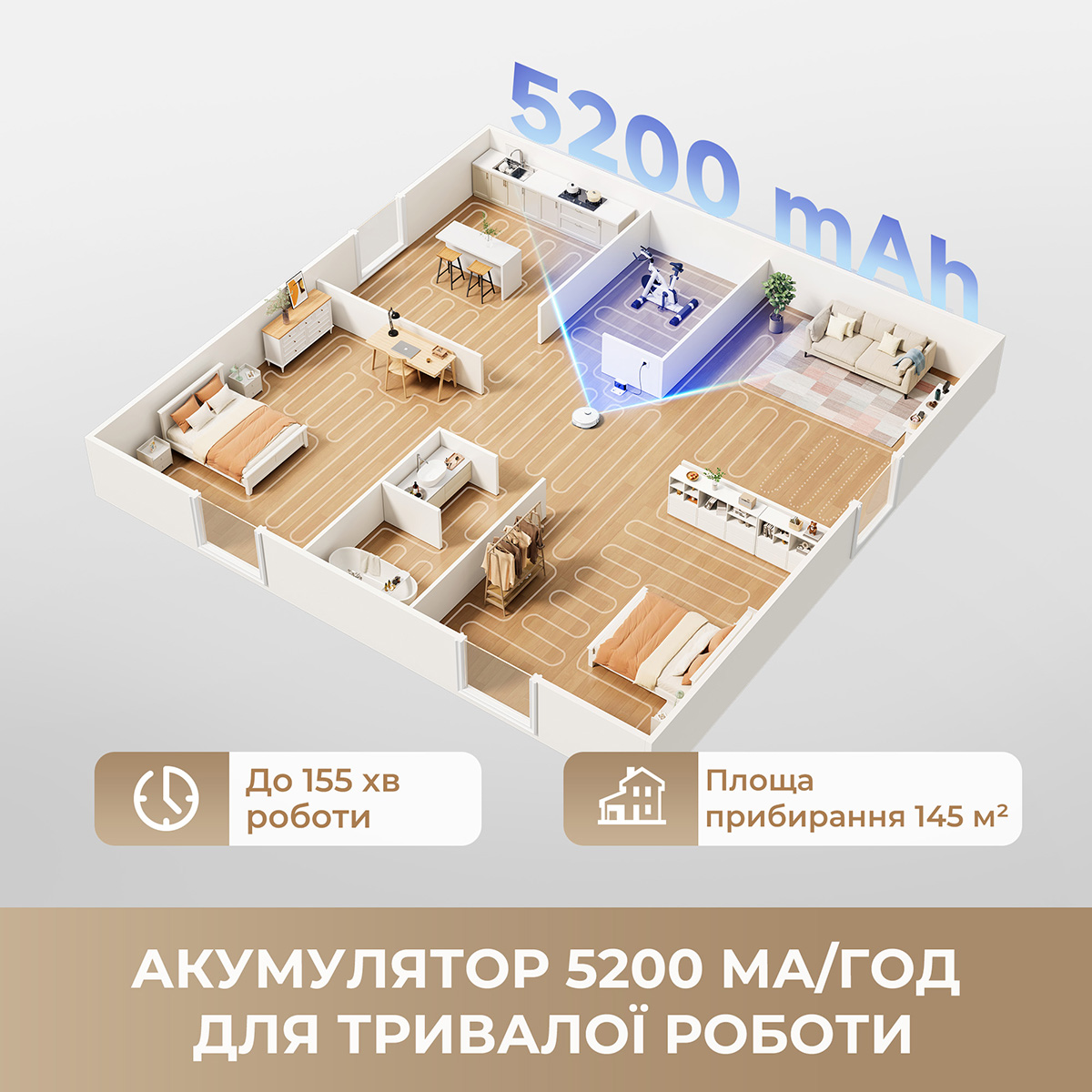 Робот-пылесос DREAME L40 (RLL42SDA-1)