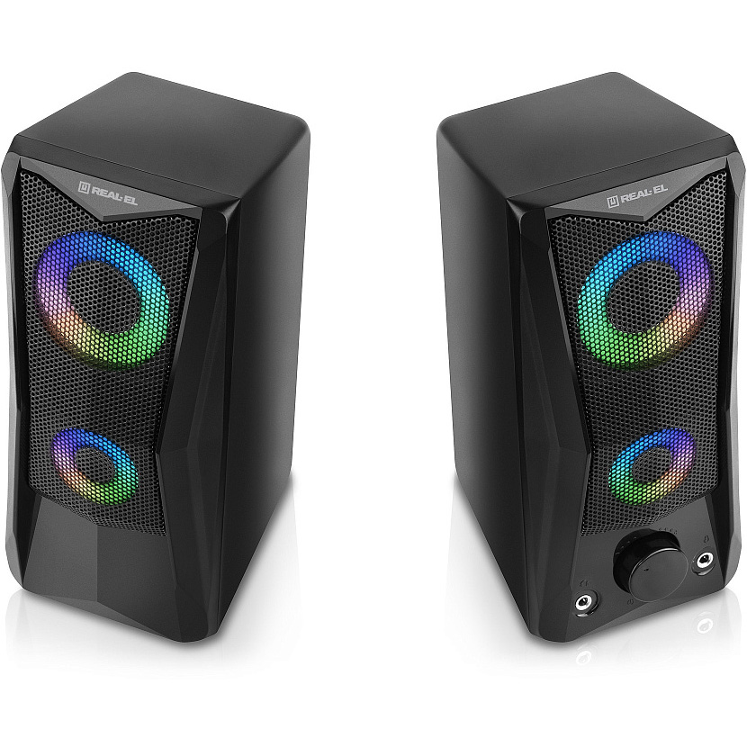 Акустична система REAL-EL S-107 Black