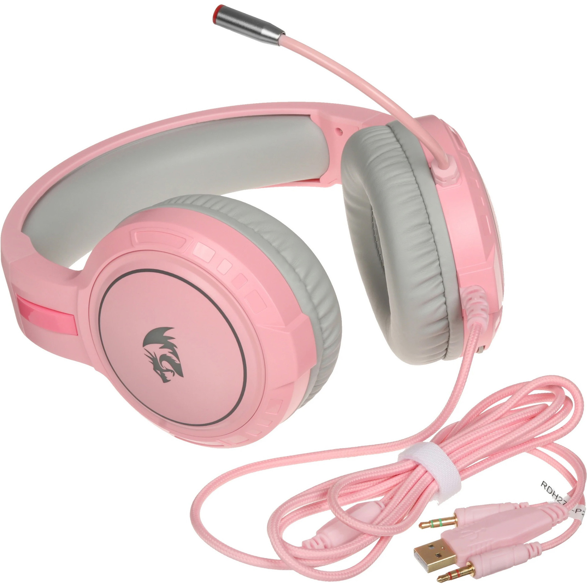 Навушники геймерскі REDRAGON Mento Pink (71763)