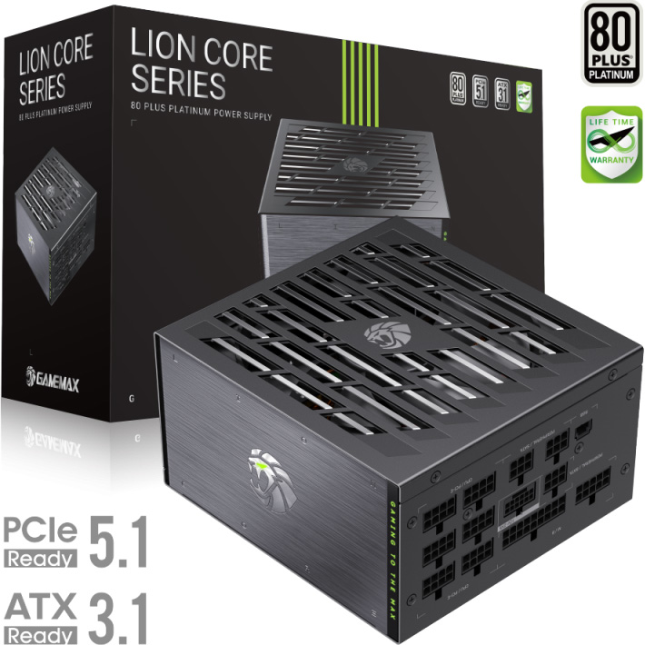 Блок живлення 1200W GAMEMAX Lion Core 1200P