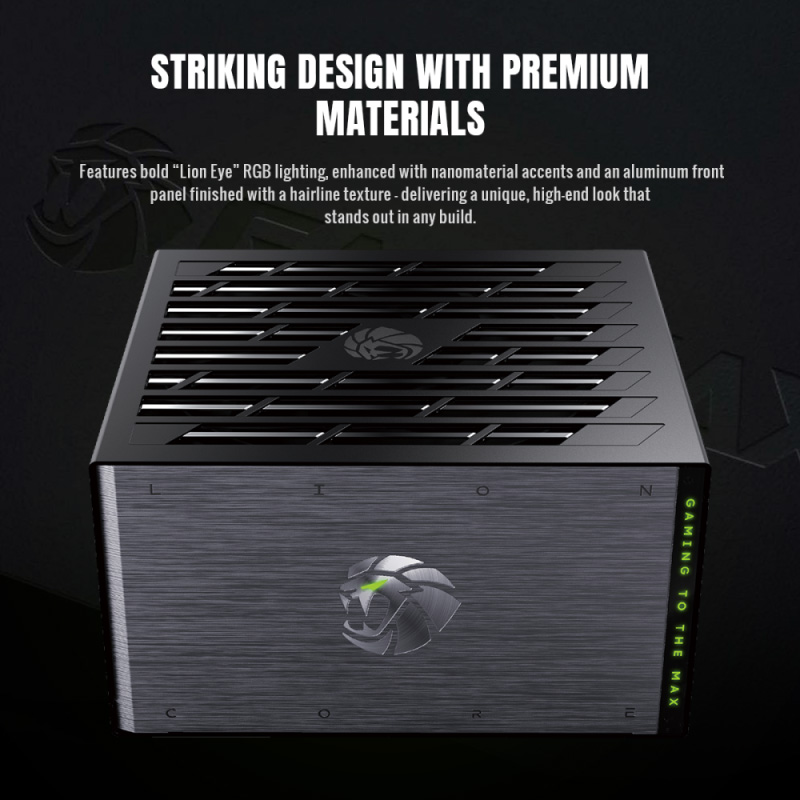 Блок живлення 1200W GAMEMAX Lion Core 1200P