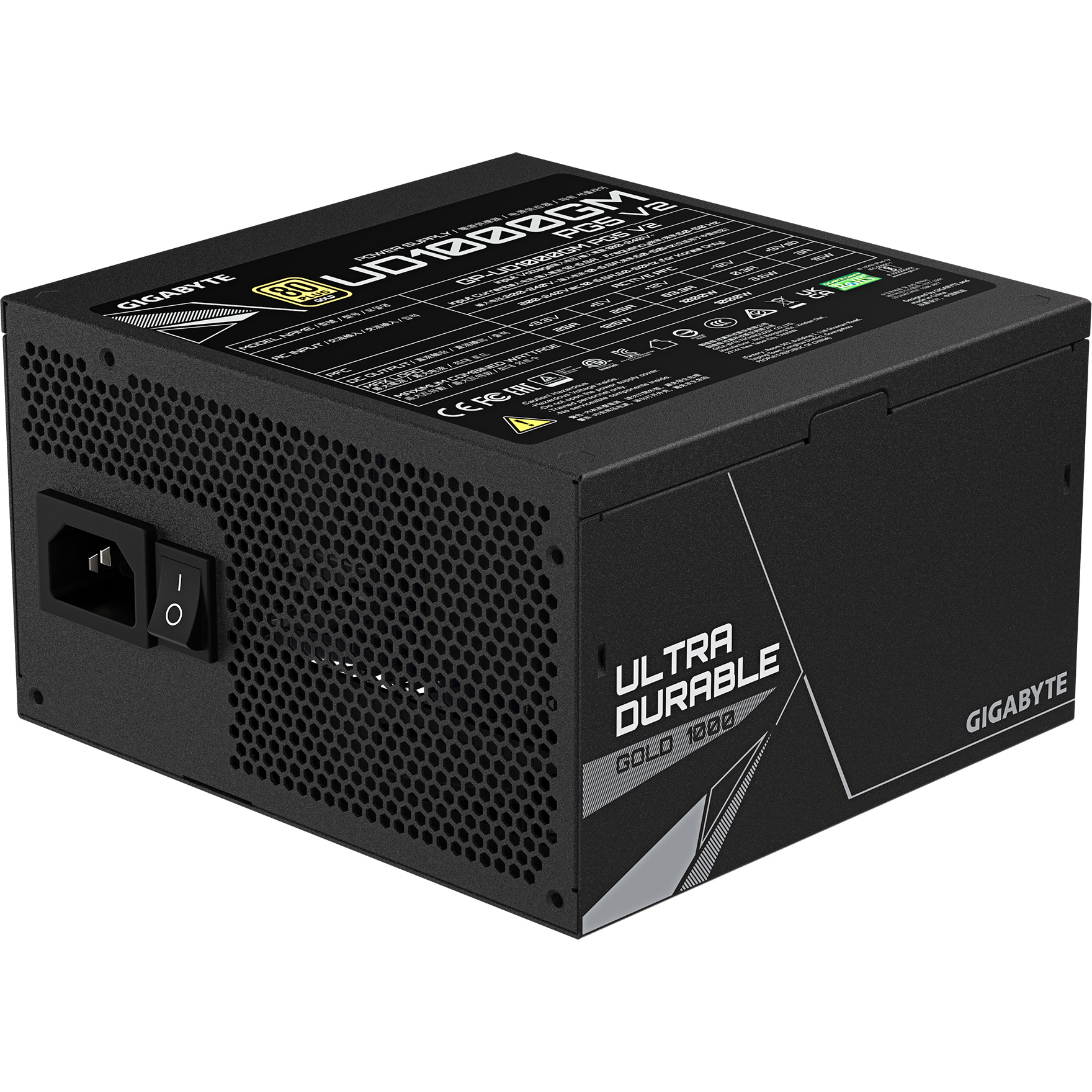 Блок живлення 1000W GIGABYTE UD1000GM PG5 V2 (GP-UD1000GM PG5 V2)
