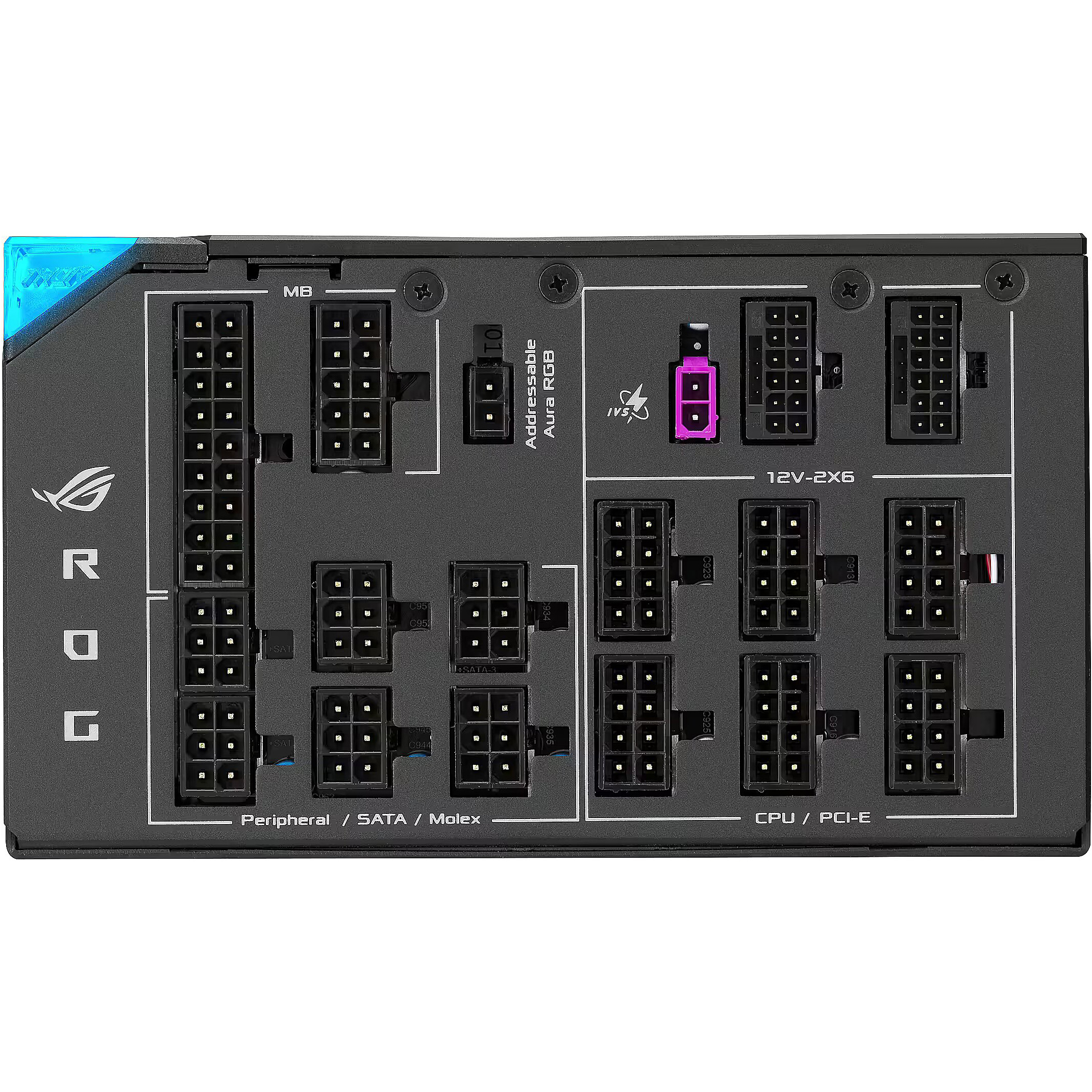 Блок питания 1600W ASUS ROG Thor 1600W Titanium III (ROG-THOR-1600T3-GAMING)