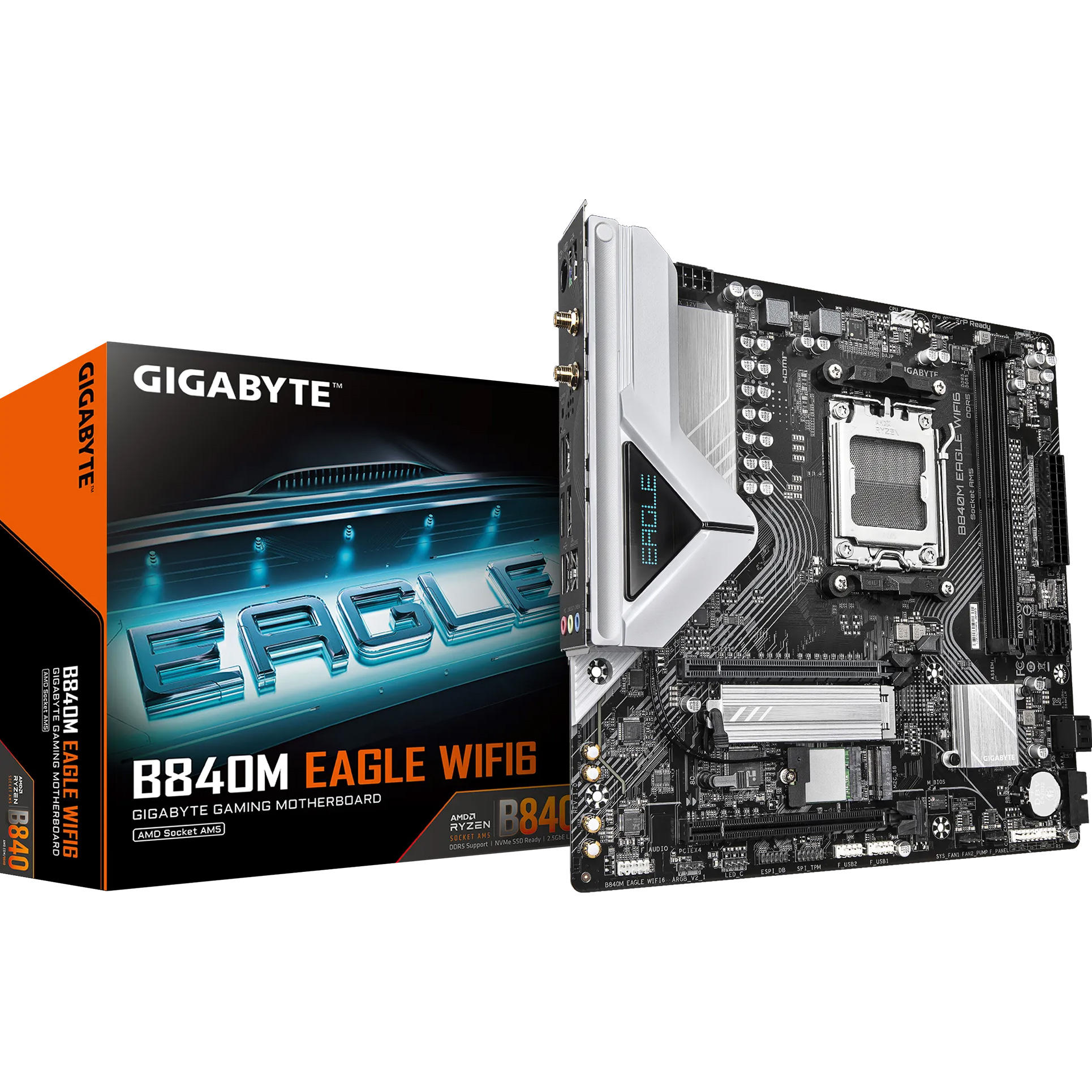 Материнская плата GIGABYTE B840M Eagle WiFi6