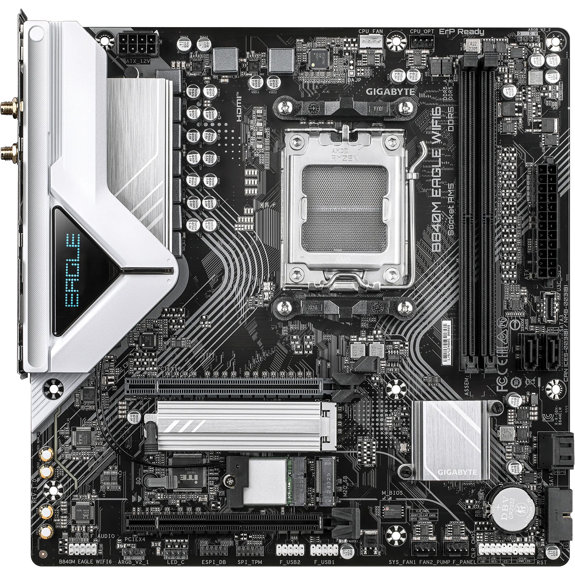 Материнская плата GIGABYTE B840M Eagle WiFi6