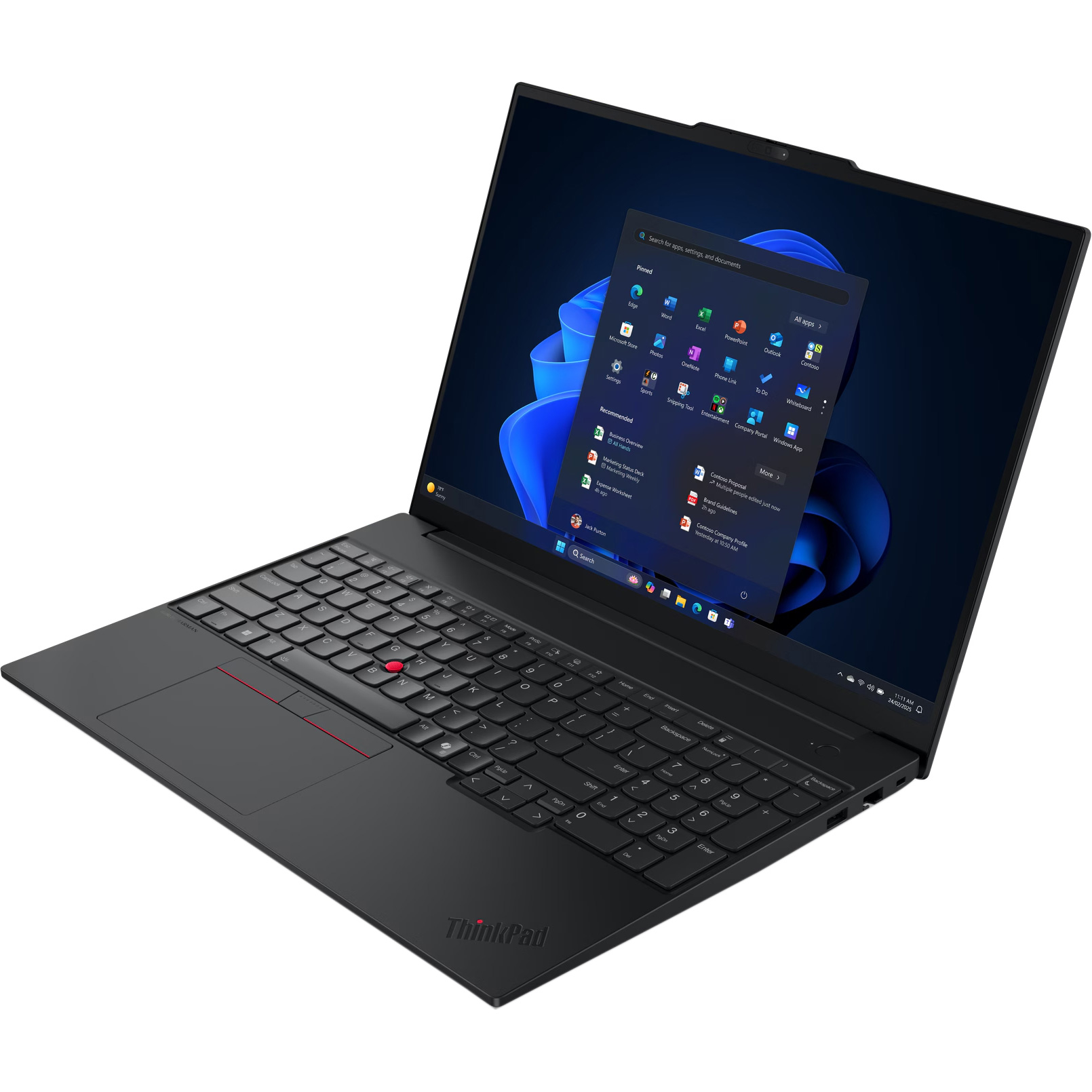 Ноутбук LENOVO ThinkPad E16 Gen 3 Black (21TGS08H00)