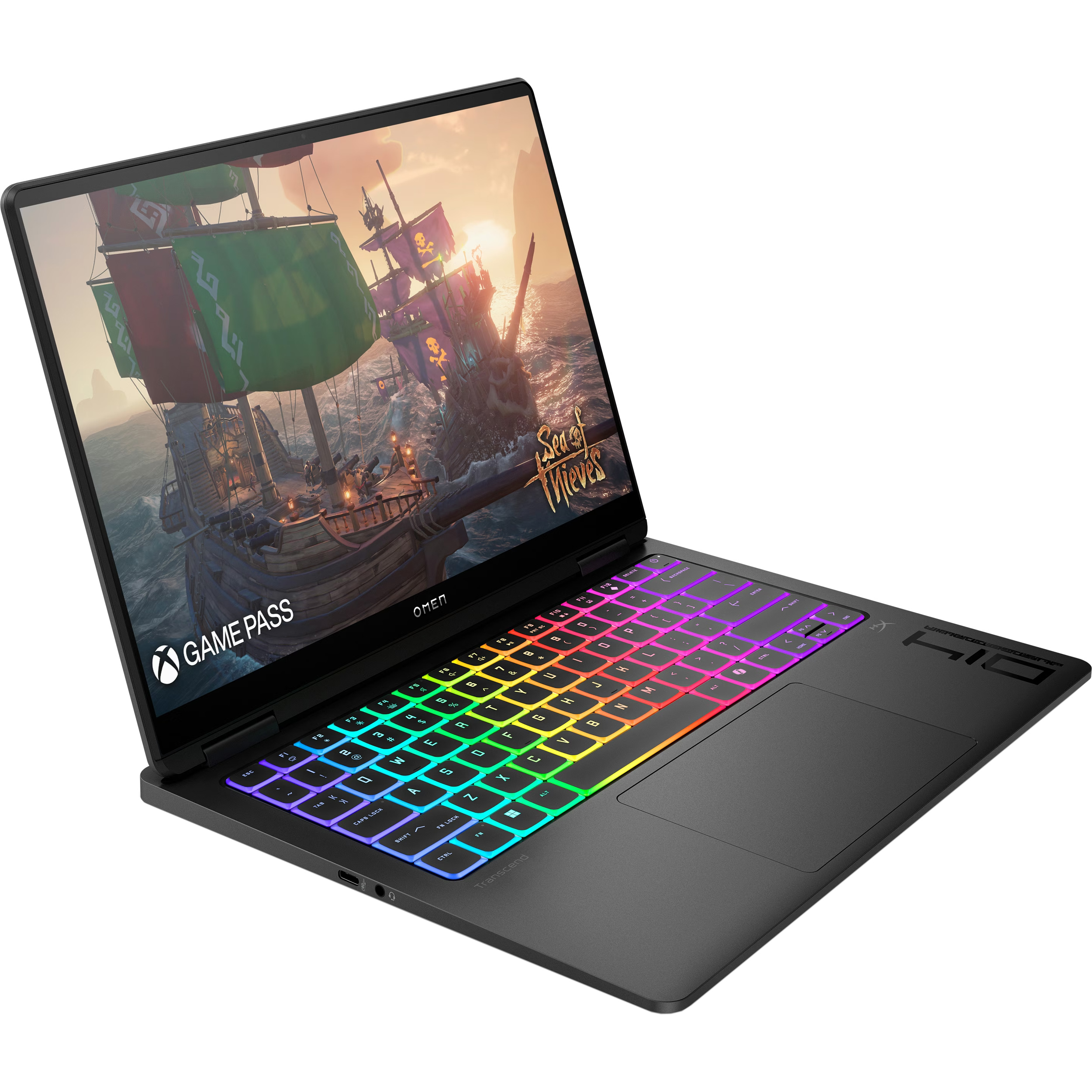 Ноутбук HP Omen Transcend 14-fb1000ua Shadow Black (BW7L4EA)