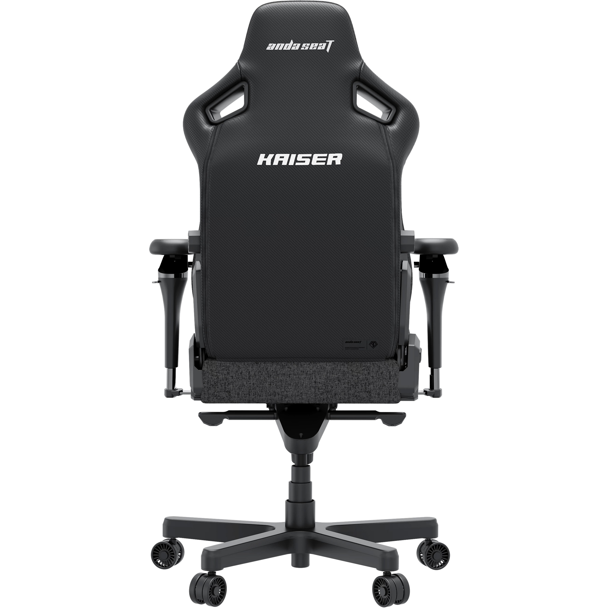 Крісло геймерське ANDA SEAT Kaiser 4 V2 XL Dark Gray Fabric