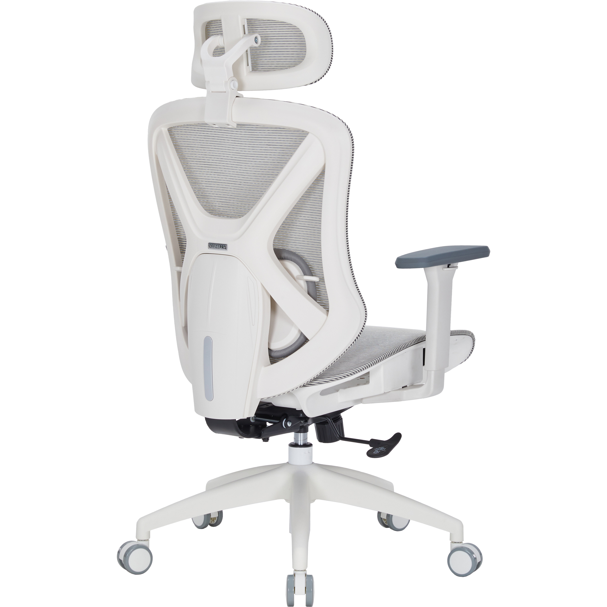 Кресло офисное OFFICEPRO Atlas OC630 White/Light Gray