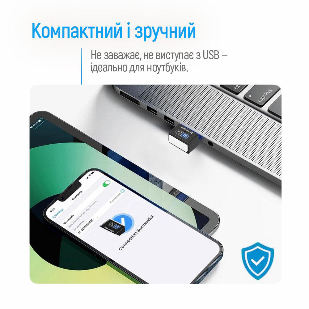 Bluetooth адаптер COLORWAY CW-AD-BT53