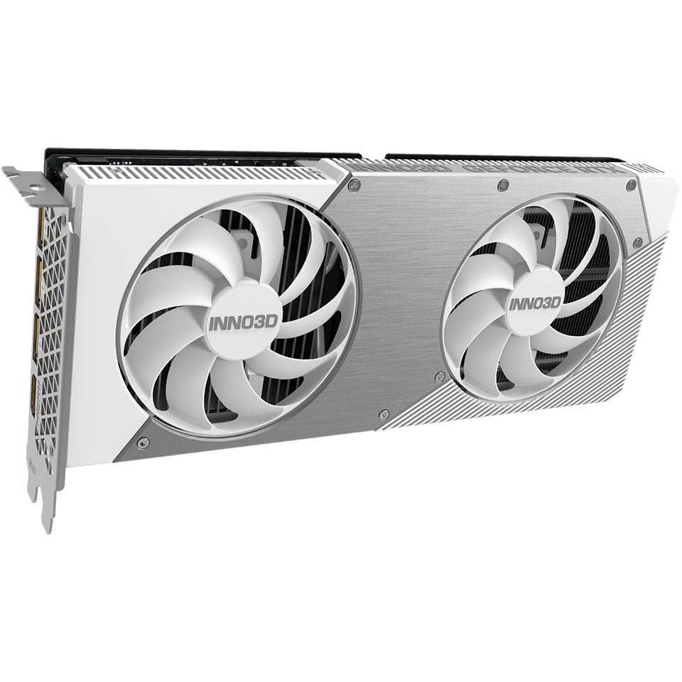 Видеокарта INNO3D GeForce RTX 5060 Twin X2 OC White 8GB GDDR7 (N50602-08D7X-195070W)