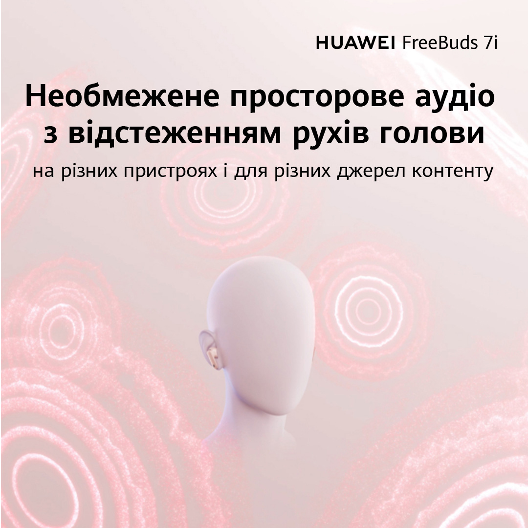Навушники HUAWEI FreeBuds 7i Black (55038459)