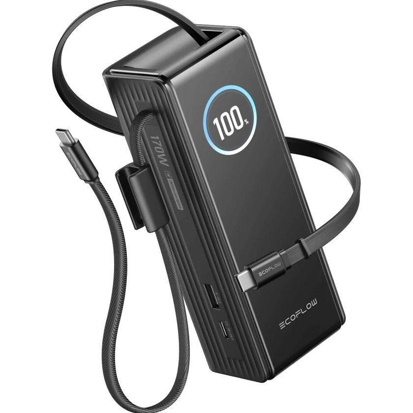 Повербанк ECOFLOW Rapid 100W 25000mAh Black