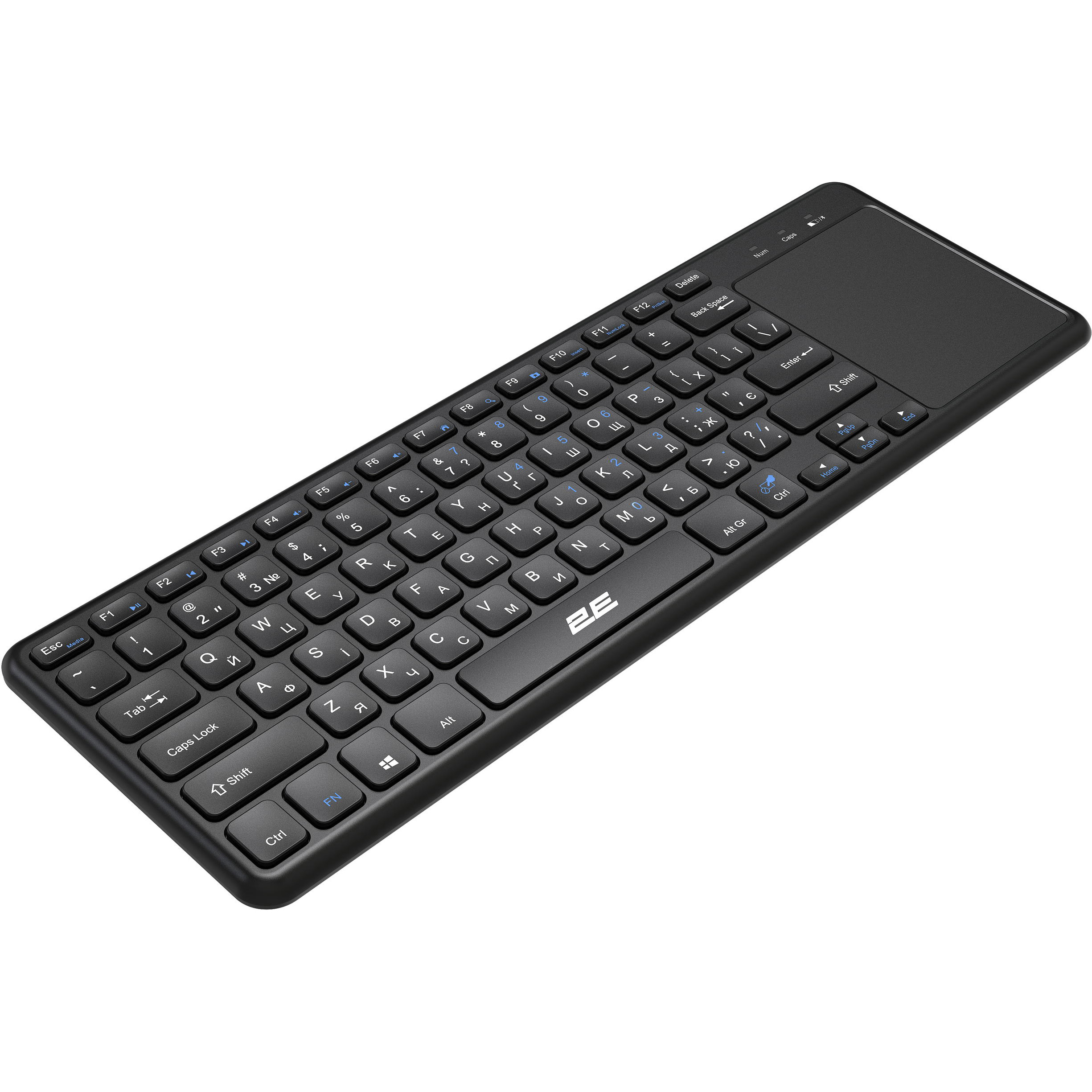 Клавіатура бездротова 2E KT100 WL (2E-KT100WB_UA)