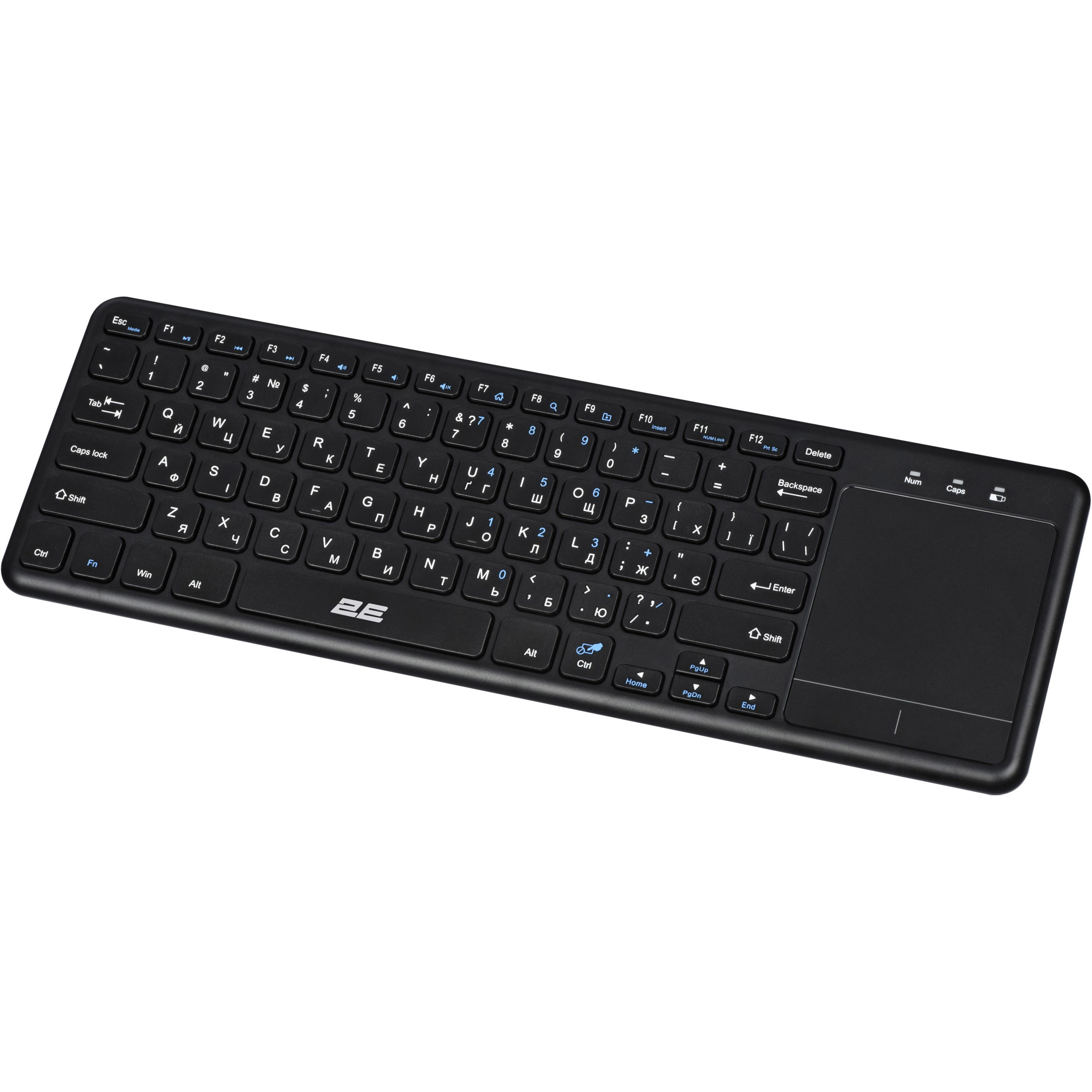 Клавіатура бездротова 2E KT100 WL (2E-KT100WB_UA)