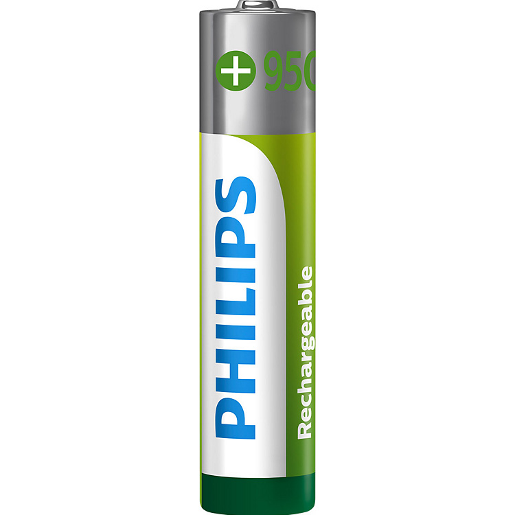 Аккумулятор PHILIPS Rechargeable AAA 950mAh 4шт/уп (R03B4A95/10)