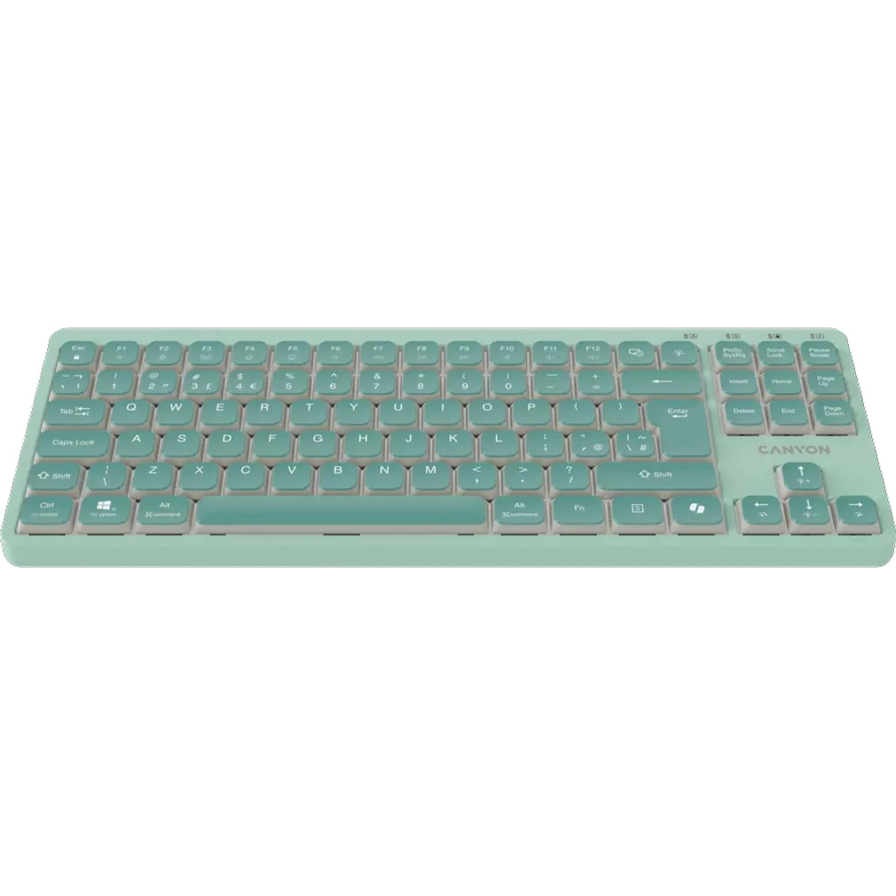 Клавіатура CANYON OnType 10 Green (CNS-HKB10GR)