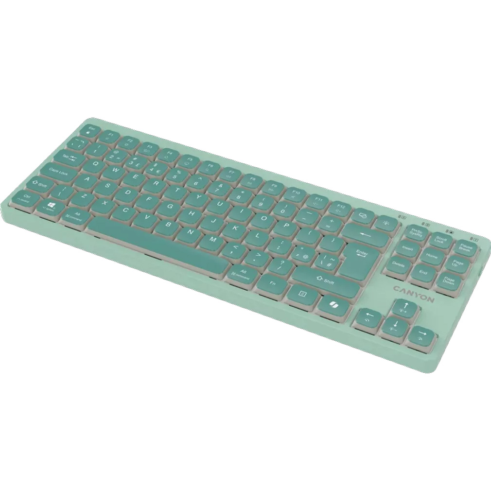 Клавіатура CANYON OnType 10 Green (CNS-HKB10GR)