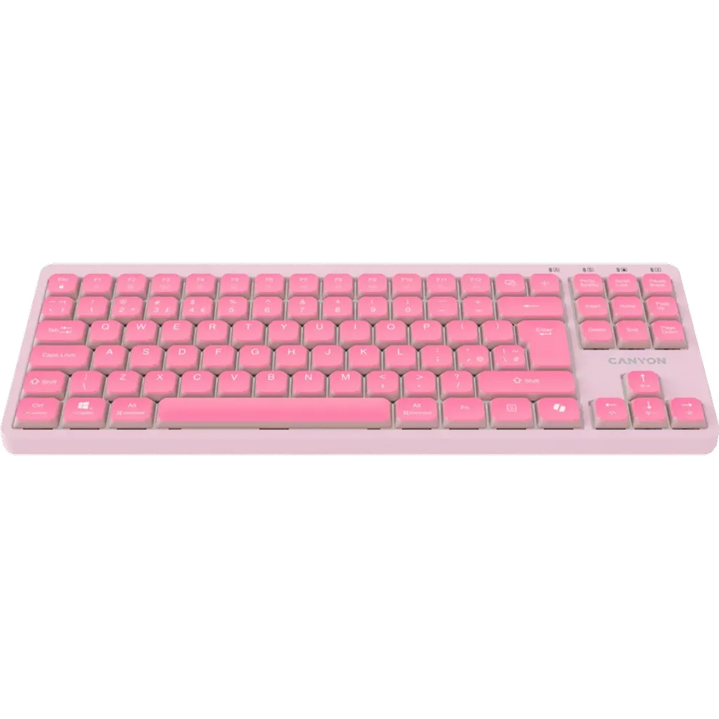 Клавіатура CANYON OnType 10 Pink (CNS-HKB10P)