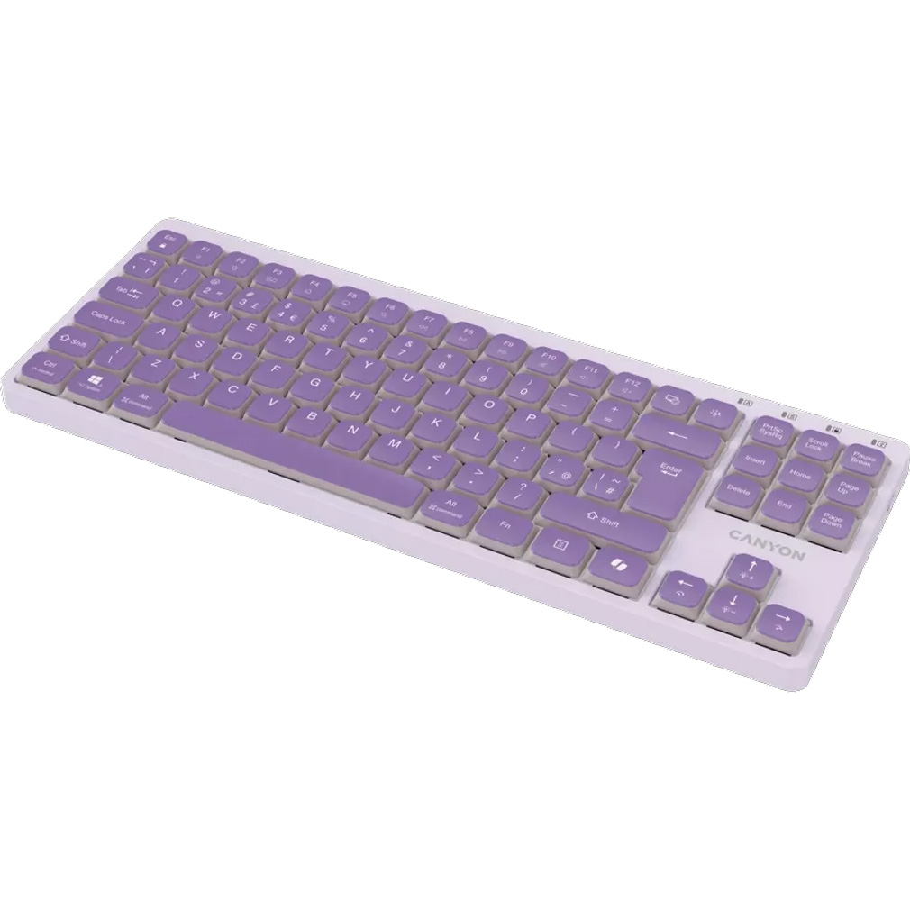 Клавіатура CANYON OnType 10 Violet (CNS-HKB10V)