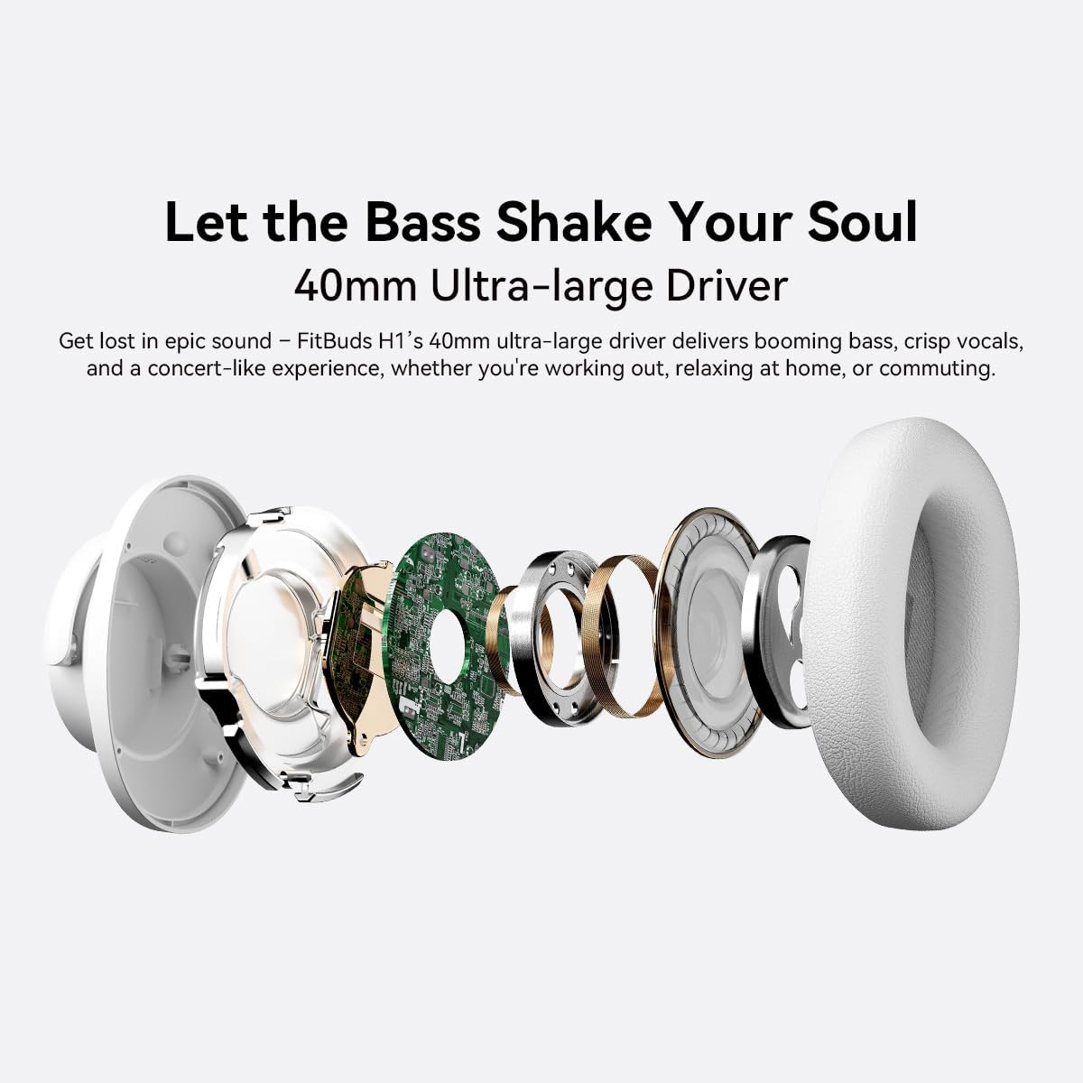 Наушники BLACKVIEW FitBuds H1 White