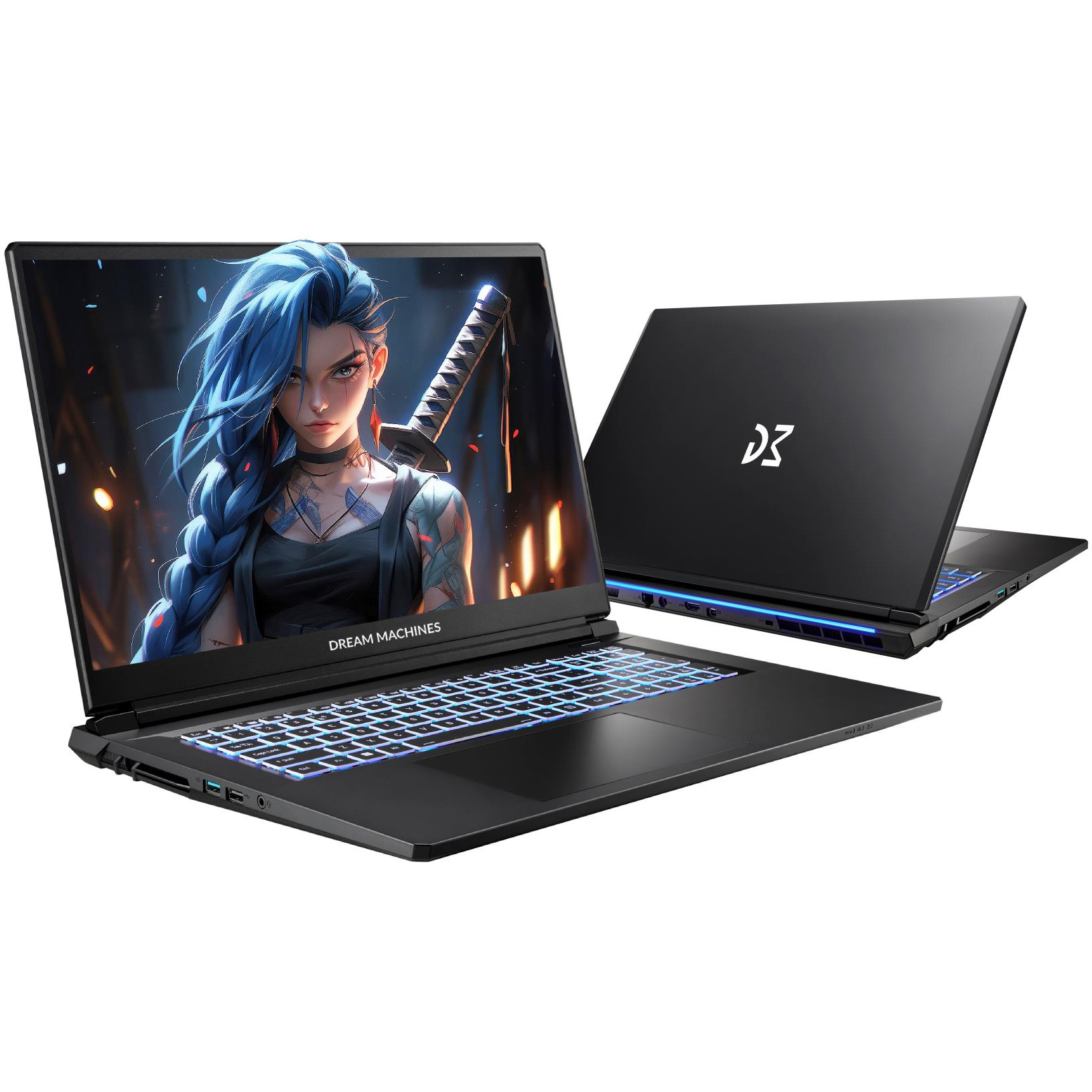 Ноутбук DREAM MACHINES RG5050-17 Black (RG5050-17UA28)