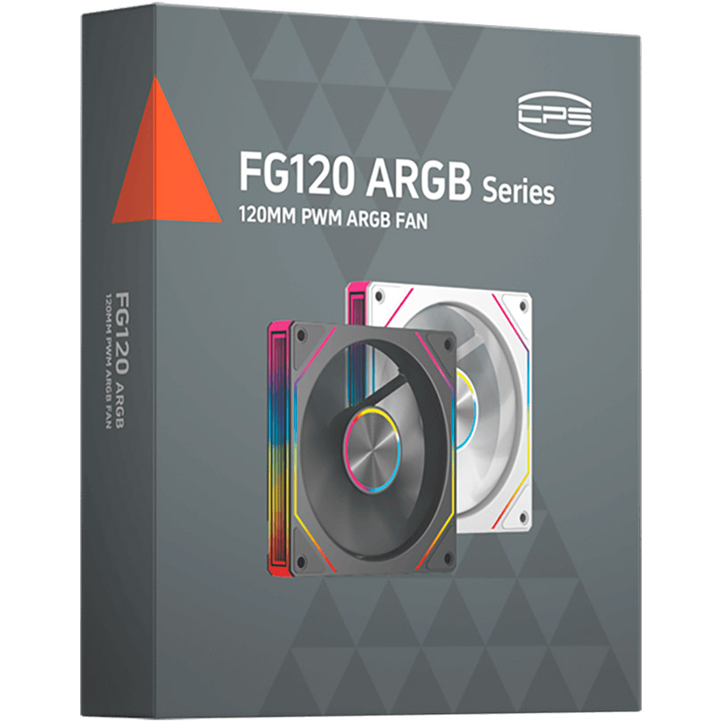 Вентилятор PCCOOLER FG120R ARGB Black (F1G12R-BKAC112-GL)